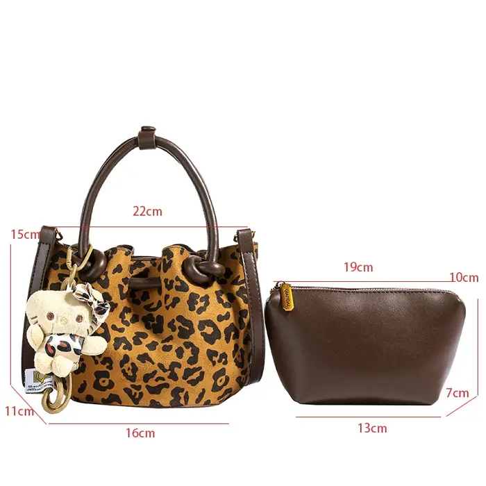 Sac à main rétro en cuir NuSO k pour femme