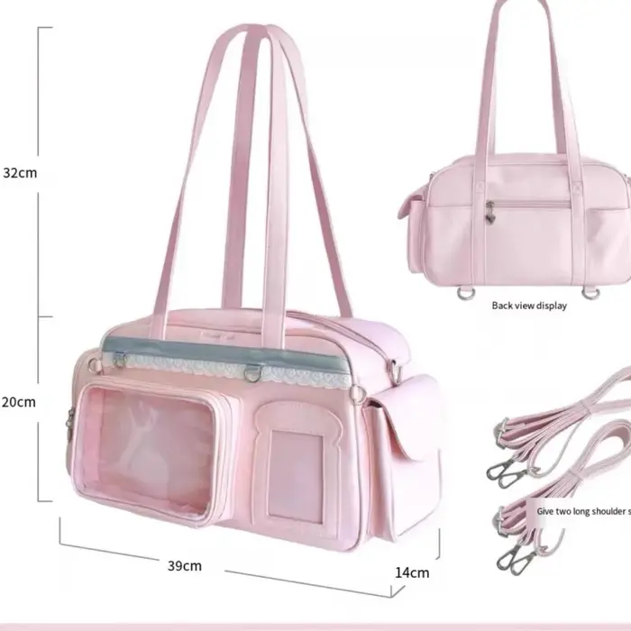 Nouveau sac à bandoulière Y2K Ita Bag JK grande capacité