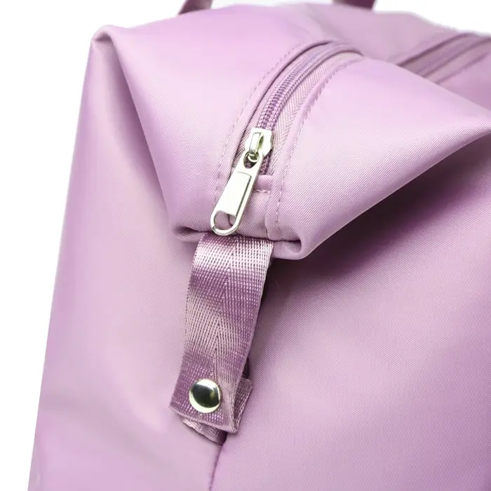 Sac de voyage double couche pliable et à la mode promotionnel ; Sac à main multifonctionnel organisateur de sac à bagages ; Sac de maternité extensible portable léger ; Sac de sport unisexe de séparat