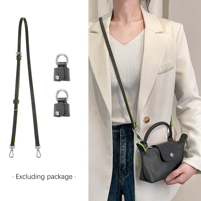 1 ensemble de sangles en cuir pour Longchamp