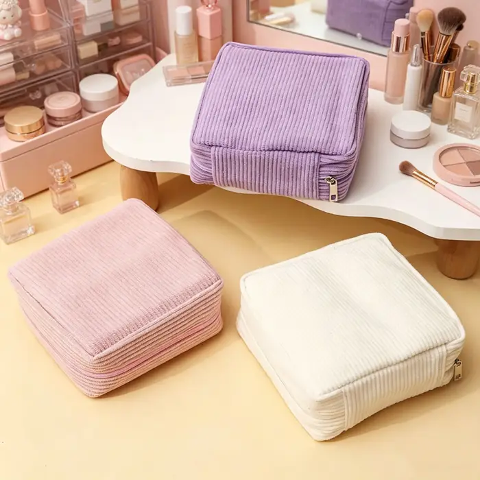 Sac de rangement pour serviettes hygiéniques et tampons pour femmes
