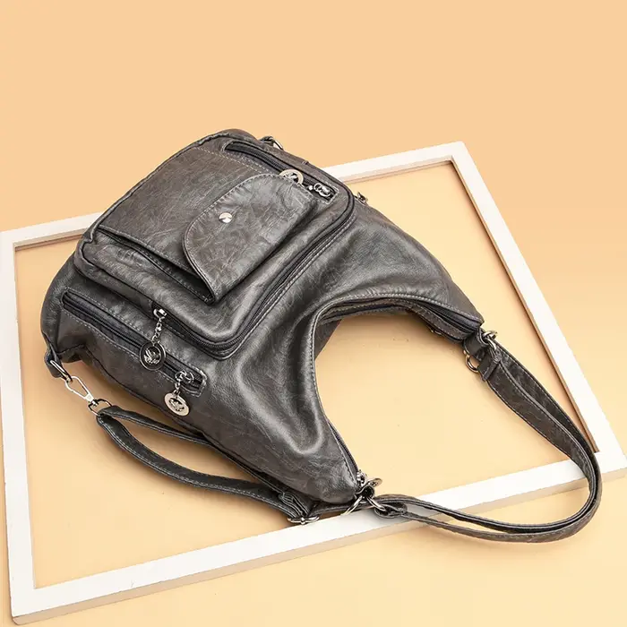 2025 nouveau sac à main de mode pour femmes grain de peau de mouton belle dame sac à bandoulière élégant en cuir une