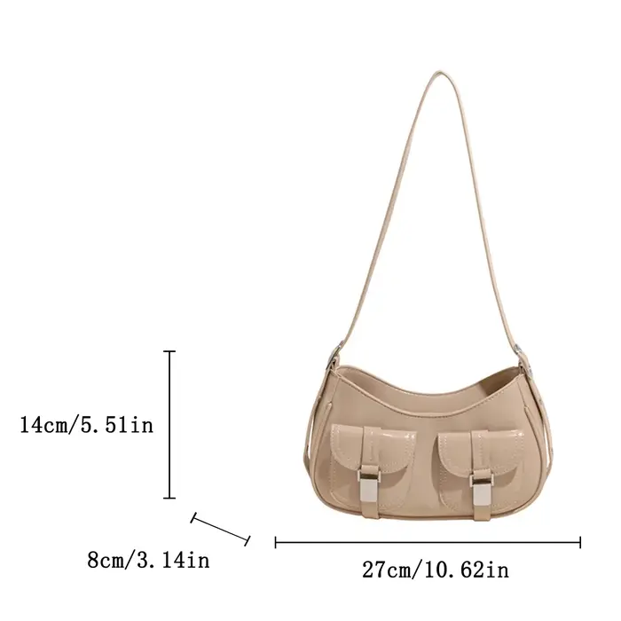 Sacs à bandoulière en cuir PU pour femmes