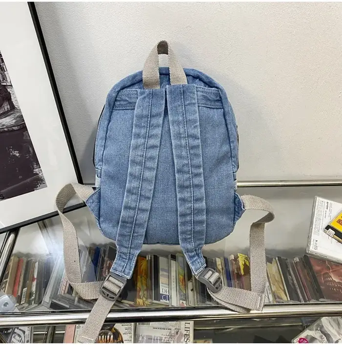Sac à dos en Denim pour femmes et adolescentes