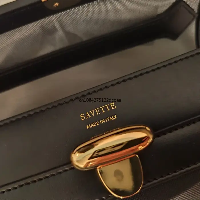 Sac à main SAVETTE en cuir véritable