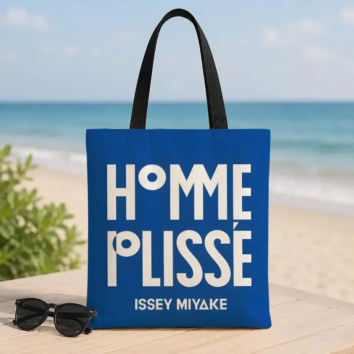 Sacs de rangement de marque I-ISSEY M-MIYAKE, sac en toile pour femmes, sac fourre-tout de grande capacité, sac à bandoulière pour le shopping et l'école