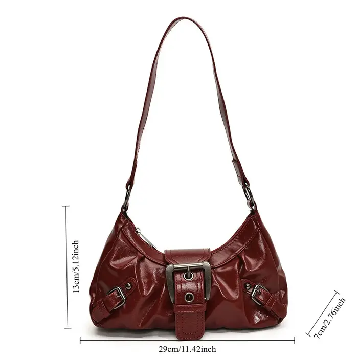 2025 printemps vente chaude Maillard Style rétro petit sac épicé fille Y2K Wasteland