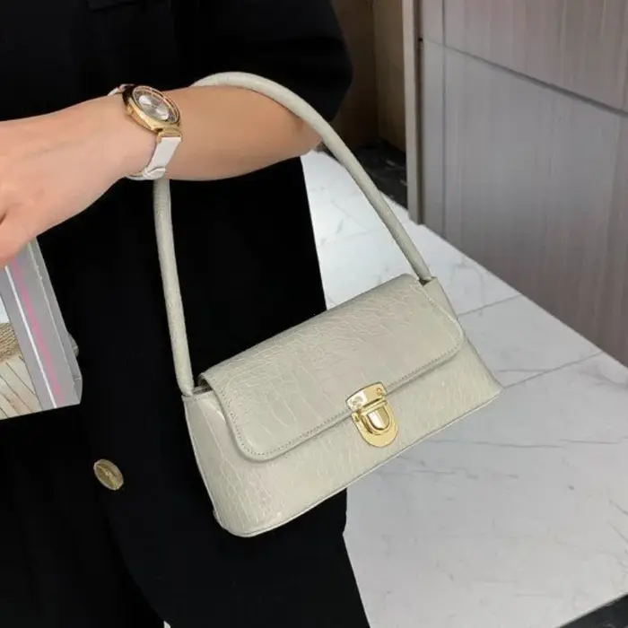 2025 nouvelle marque de mode femmes sous les bras sac à bandoulière couleur unie dames sac à main et sac
