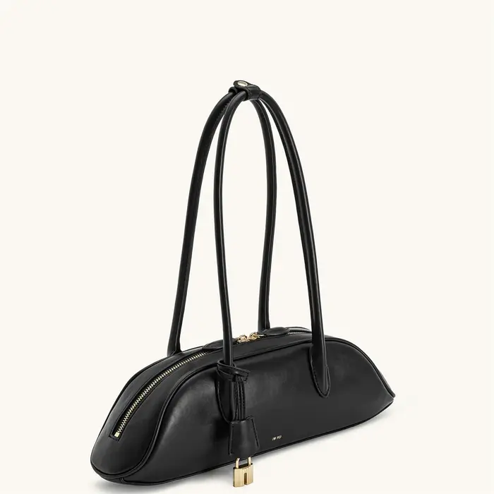 Sac bowling rétro JW PEI pour femme, sac Zora, sac baguette à porter sous le bras, sac à main bandou