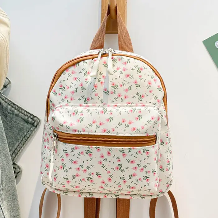 Petit sac à dos floral