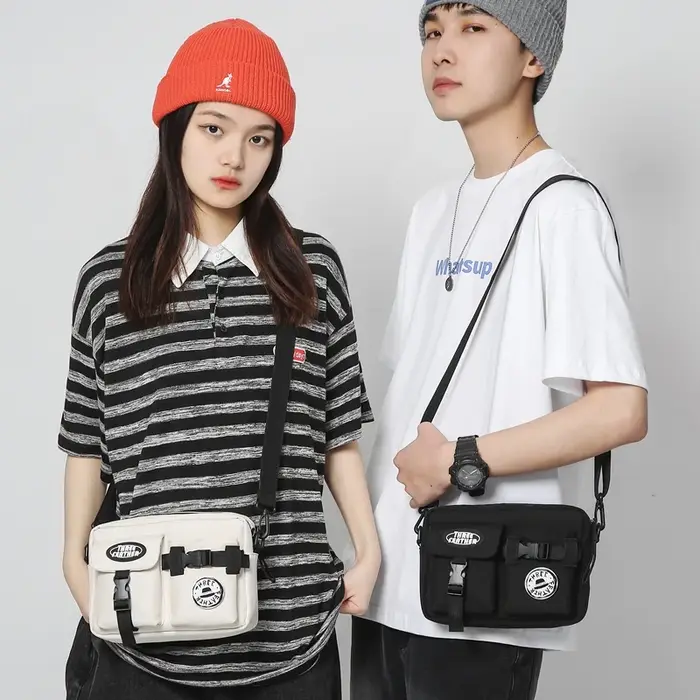 Sac de rue en Nylon pour hommes et femmes