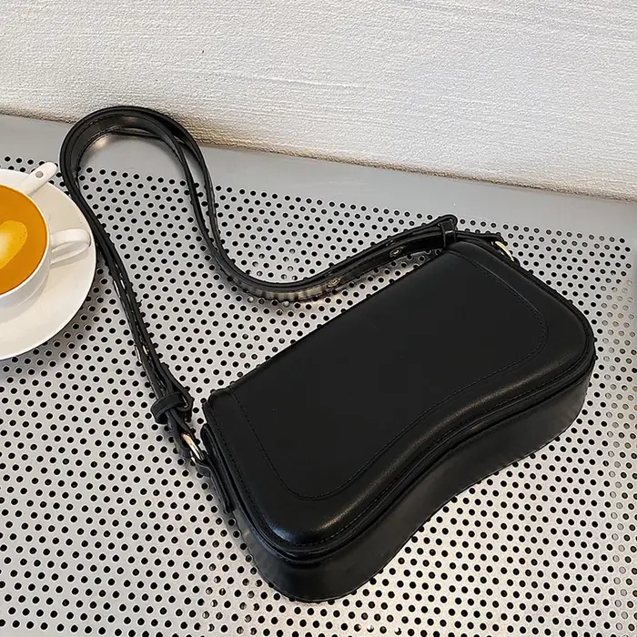 Petit sac hobo pour femme, sac fourre-tout en cuir polyvalent, sac bandoulière décontracté et tendan