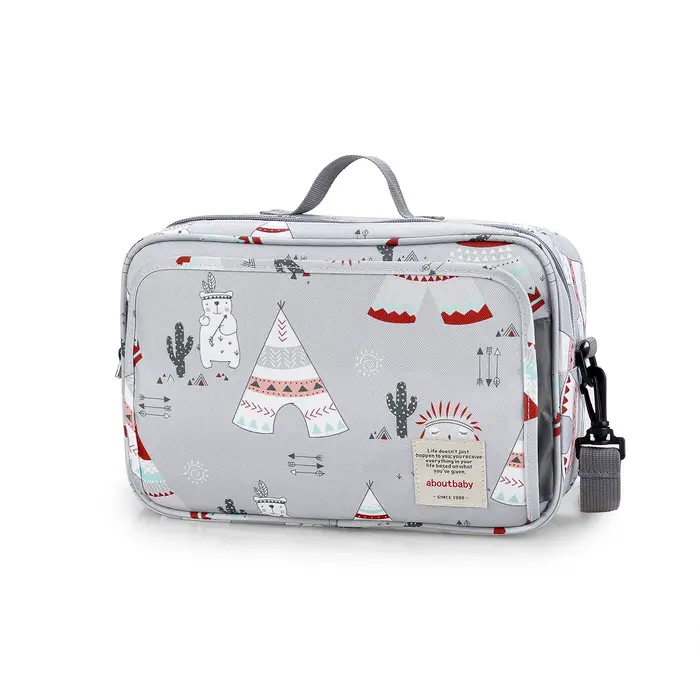 Sacs imperméables pour maman, imprimés de mode, sec et humide, pour couches de maternité jetables et