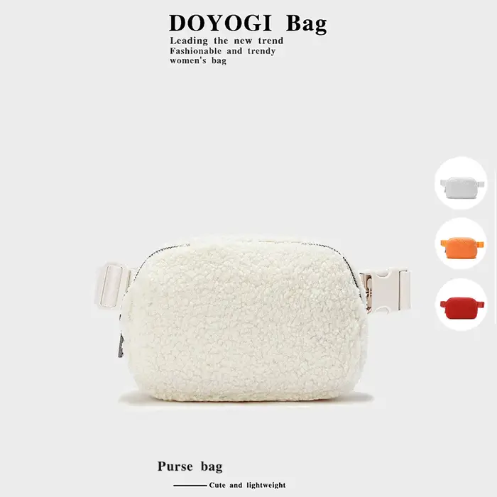 Sac de ceinture en polaire d'hiver pour partout