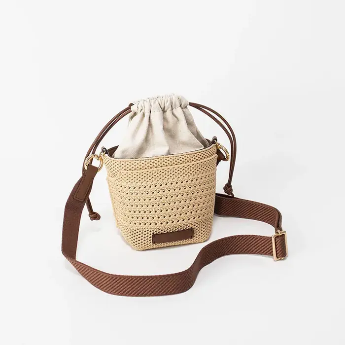 Sac à bandoulière Boston en cuir texturé litchi pour femme