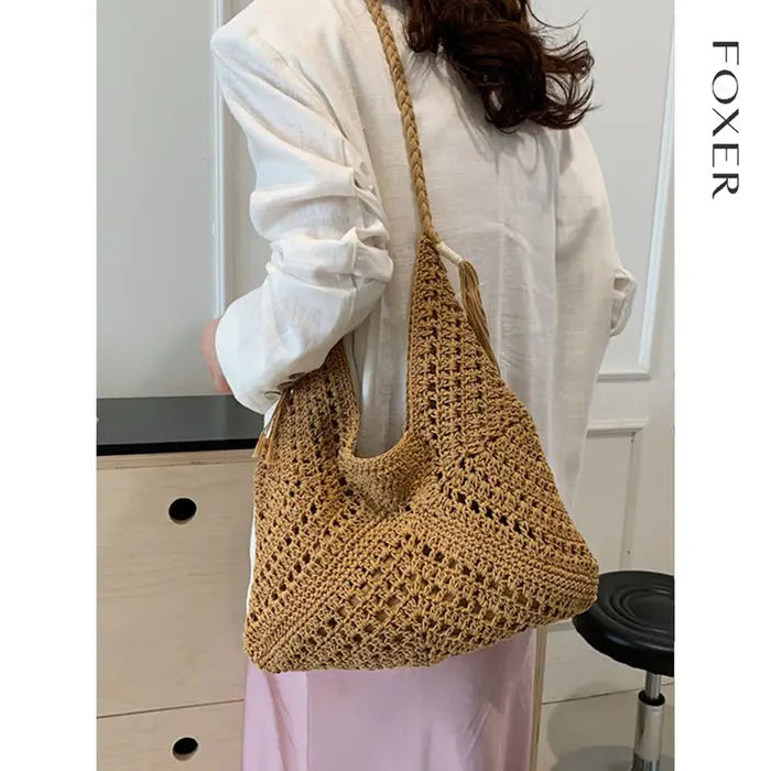 Sac fourre-tout tissé FOXER pour femme