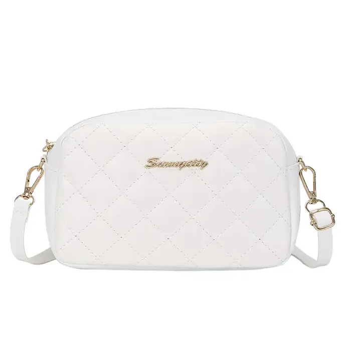Petit sac messager pour femmes tendance Lingge broderie caméra femme sacs à bandoulière mode chaîne dames sac