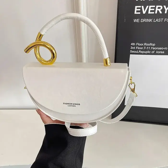 Sac à bandoulière rétro européen et américain, sac à bandoulière Design de mode, sac à main léger et