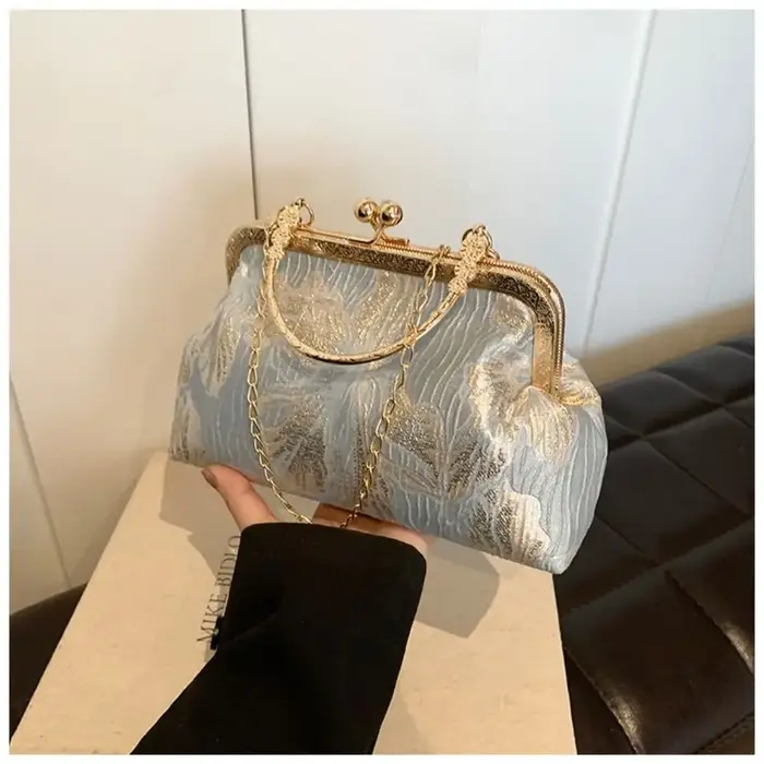 Sac à main en soie de Style chinois rétro