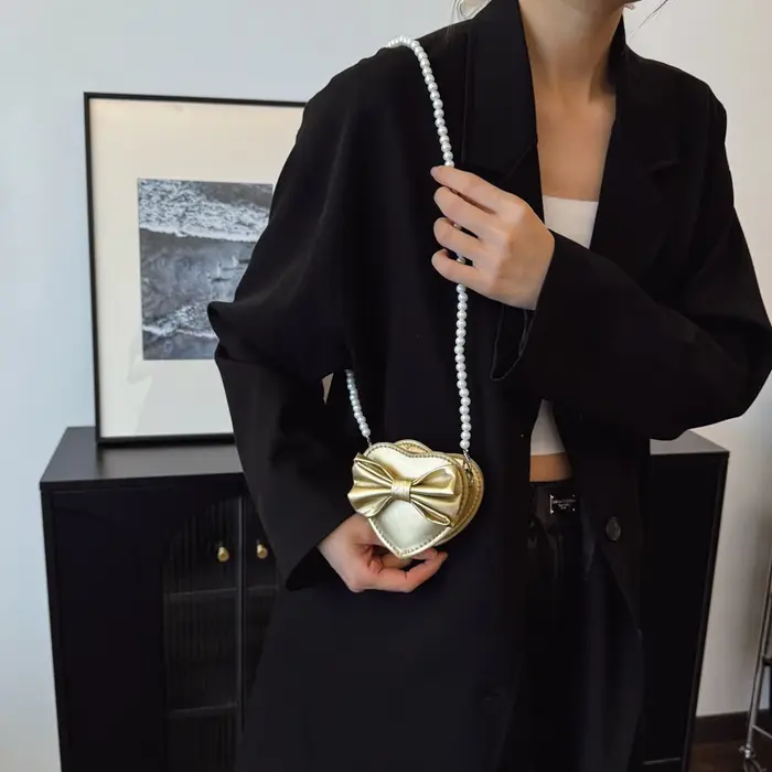 Sac à main en forme de cœur pour femmes