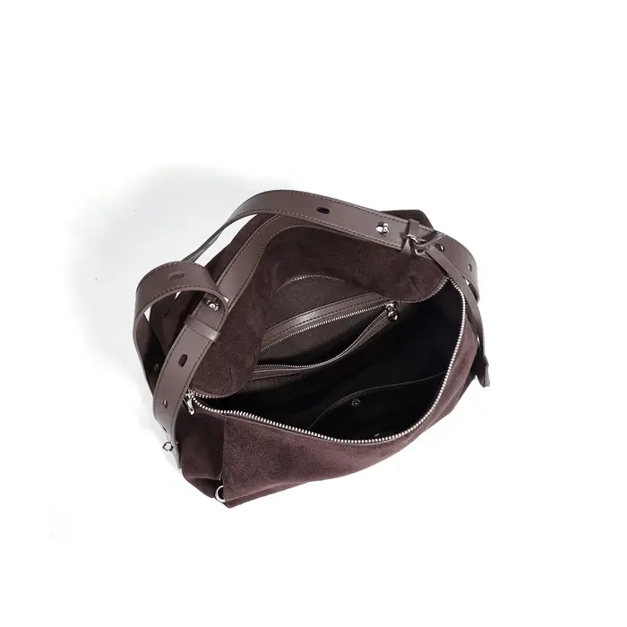 Sac à main Premium 2025 automne hiver daim cuir Boston sac épaule sac à bandoulière femmes minimaliste déplacements tendance polyvalent sac