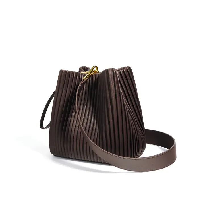 Sac à main en cuir véritable solide pour femme