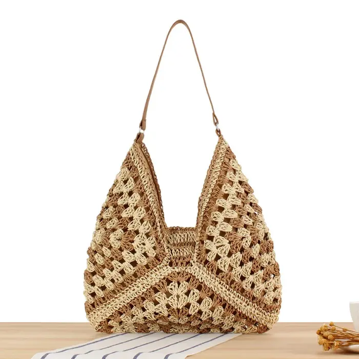 Sac à main d'été bohème tressé
