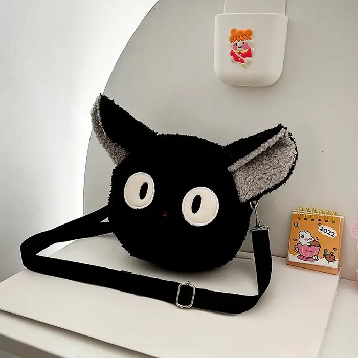 Style japonais Kawaii sac femmes dessin animé en peluche sac à bandoulière