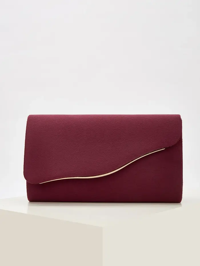 Pochette en velours tendance pour femme