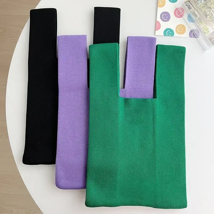 Sac à main tricoté à la main pour femmes