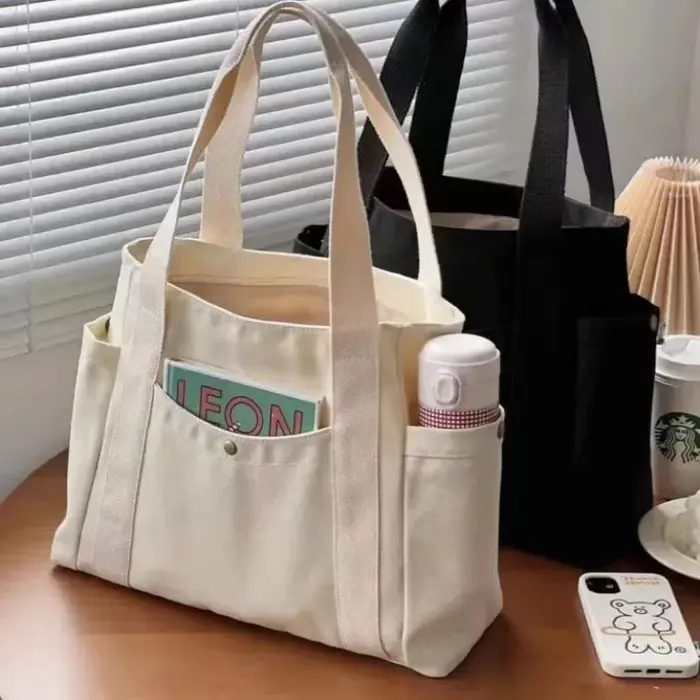 Sac en toile de style forêt Ins pour femme