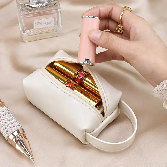 Mini trousse de maquillage pour sac à main