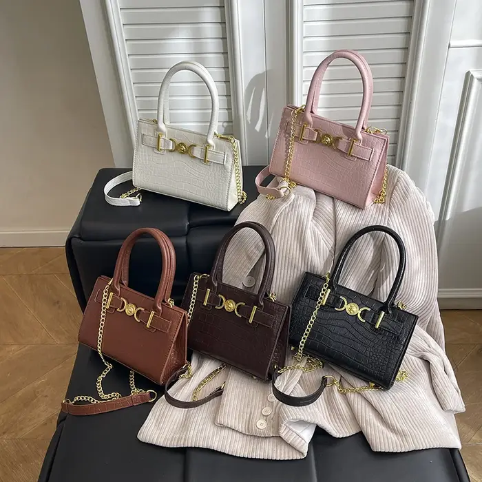Sac à main classique en cuir Pu pour femmes