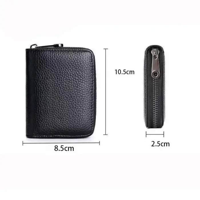 20 porte-cartes à fente pour cartes PU Business banque crédit Bus porte-carte d'identité couverture pochette pour pièces de monnaie hommes femmes portefeuilles sac organisateur