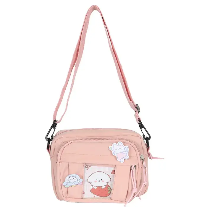 New Kawaii Bag Girls 2025 New JK Transparent Bag Small Crossbody Bag For Women Purses and Handbags Shoulder Bag Itabag Bolso