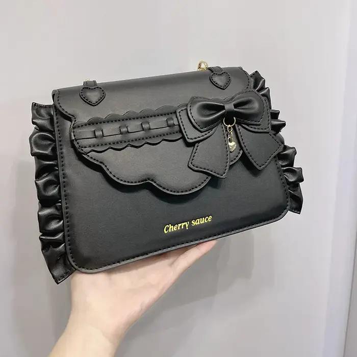 Sac à main Lolita original classique pour femme, sacs de banlieue élégants, sac carré pour femme, sa