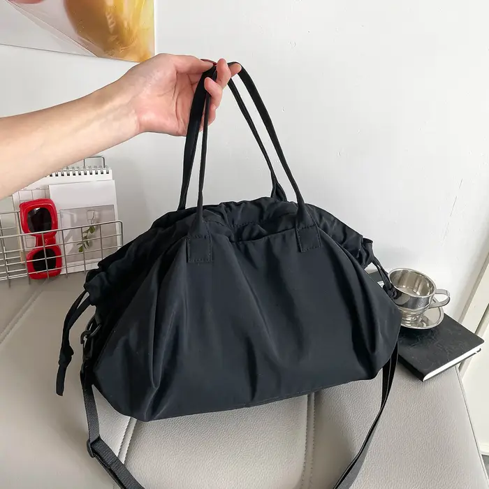 Sac à bandoulière décontracté de type hobo