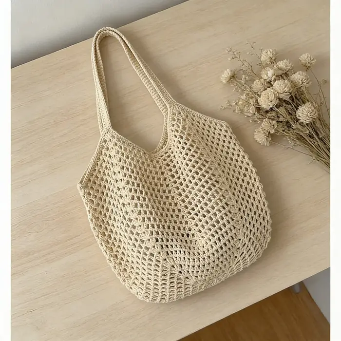 Sacs de plage pour femmes - Sac fourre-tout de plage pour femme, sac fourre-tout d'été en paille ajo