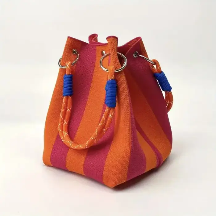 Sac fourre-tout tricoté coréen grande capacité