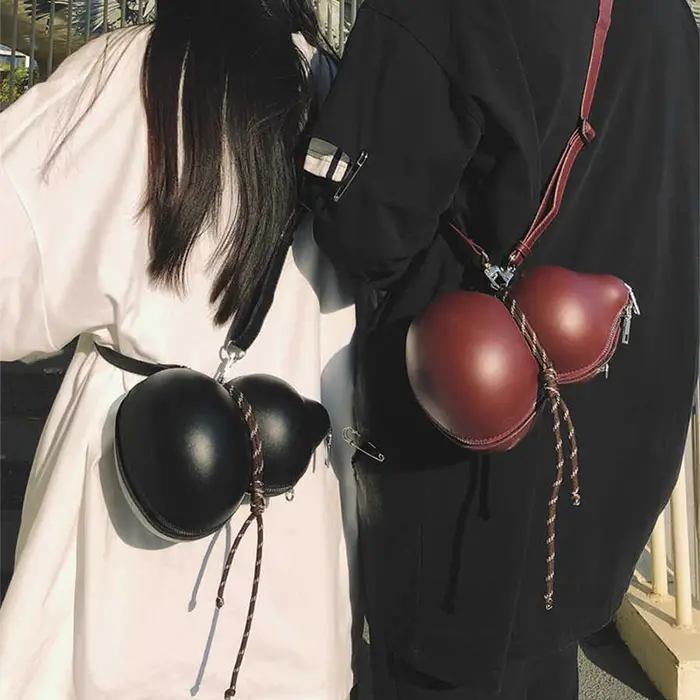 Sacs à bandoulière en forme de gourde personnalisés pour hommes et femmes