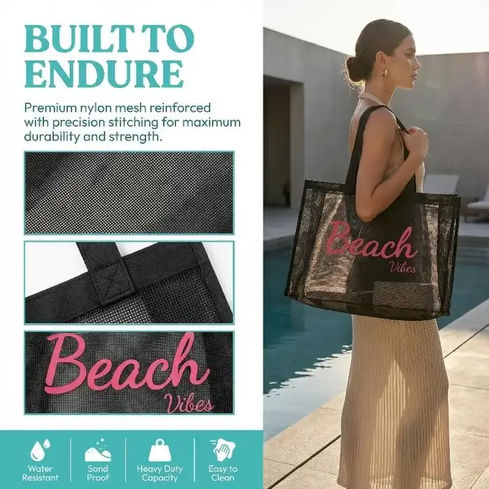 Sac fourre-tout en maille pour femmes