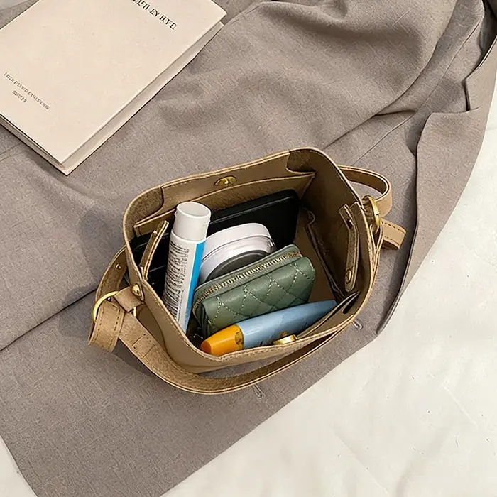 Sac seau coréen grande capacité tendance pour femme