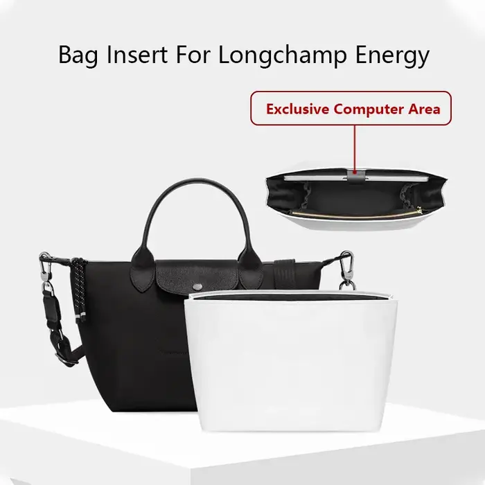 Insert de rangement pour ordinateur portable pour sac Longchamp Energy