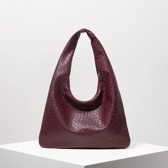 Sac à bandoulière vintage en similicuir tressé, sac à main pour femme, sac fourre-tout grande capaci
