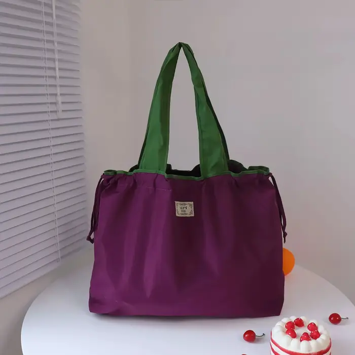 Sacs à bandoulière pliables pour femmes, sac d'épicerie réutilisable, sac de courses pliable de gran