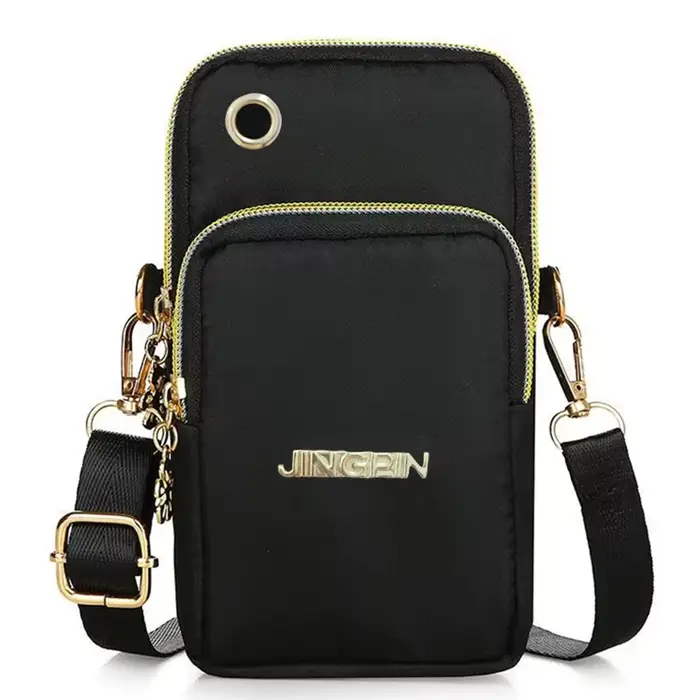 Mini sac à bandoulière pour femmes, portefeuille de poignet Vertical, pochette pour téléphone, Direc