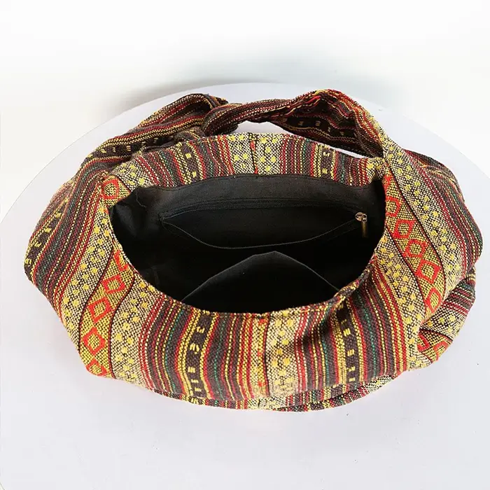 Sac à bandoulière Vintage bohème Chic en toile