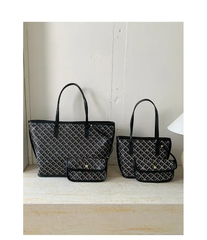 Sac fourre-tout pour femme, nouveau, simple, double face, disponible, grande capacité, sac à main dé