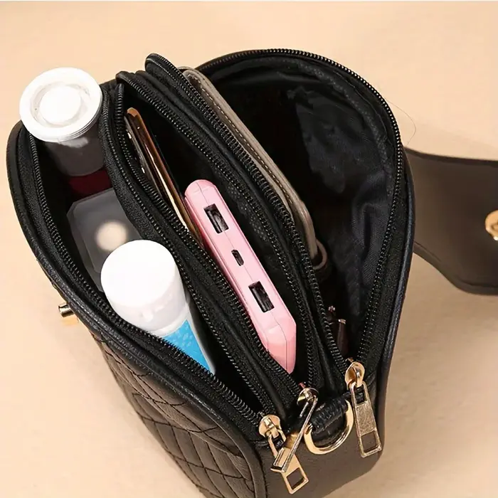 Petit sac à bandoulière matelassé