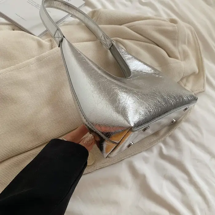 Sac luxe sac à mains femme MOODS-Sac à main en cuir verni pour femme
